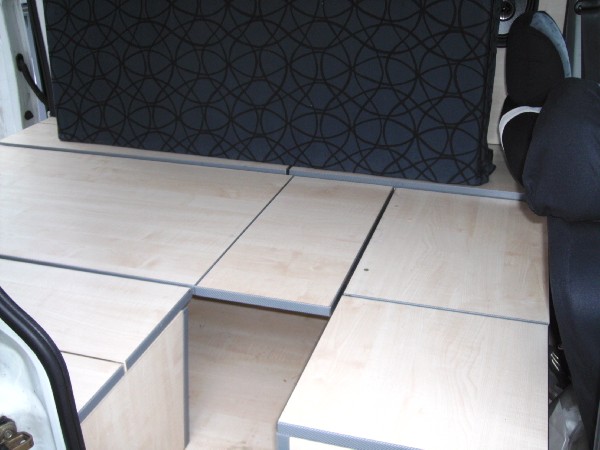 Umklappen fürs Bett