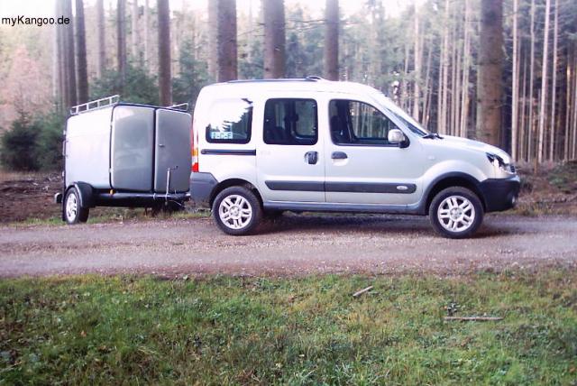 Kangoo mit Anhänger