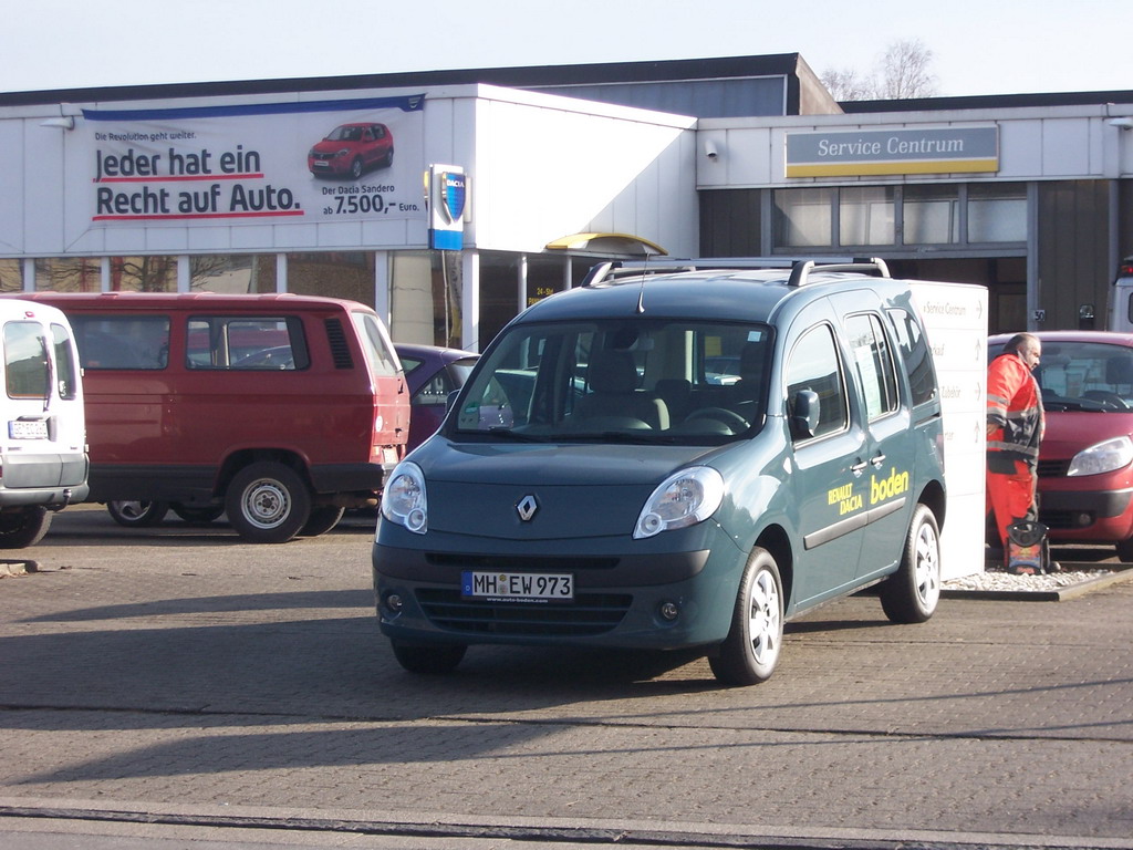 Mel und Tinos Kangoo