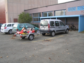 Das Parkfeld ist immer zu kurz... Das Parkfeld ist immer zu kurz...